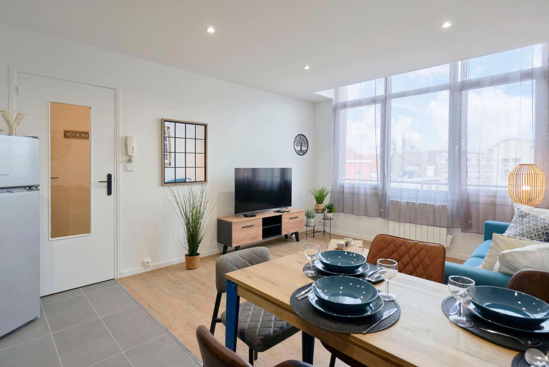 Locations Tourcoing - Le Semart Apartment Luaran gambar
